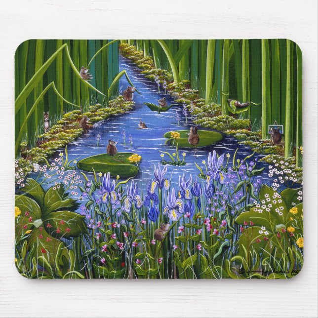 Maus Pad...."Warum kein Mauspad?" Mousepad (Vorne)