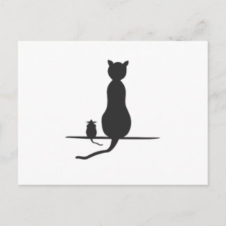 Maus Postkarte