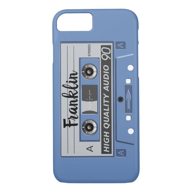 Maus-Retro-Audiokassette Case-Mate iPhone Hülle (Rückseite)