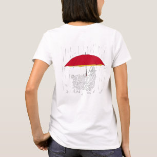 Maus-Schirm für Ziege T-Shirt