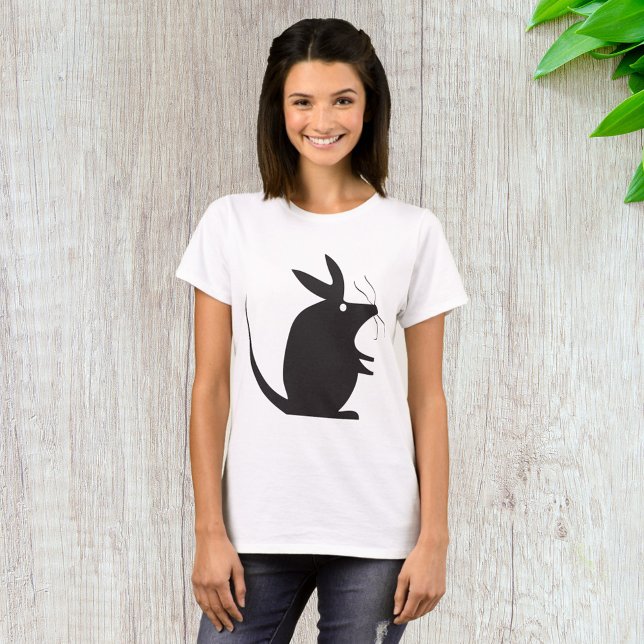Maus-Silhouette T-Shirt (Von Creator hochgeladen)