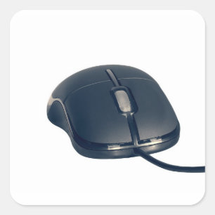 Maus-Sticker Quadratischer Aufkleber
