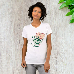 Maus stiehlt Käse Lustige niedliche Nagetiere T-Shirt