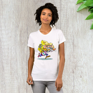 Maus trägt Käse Damen T-Shirt