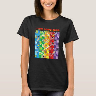 Maus Und Katze Kinder Brettspiel 2022 T-Shirt