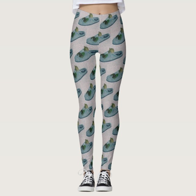 Maus und Slipper Leggings (Vorderseite)