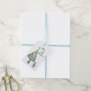 Maus und Weihnachtsbaum "habe ein Mäuse Weihnacht Geschenkanhänger