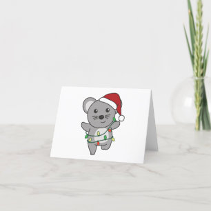 Maus Weihnachten Wintertiere Feiertagsmäuse