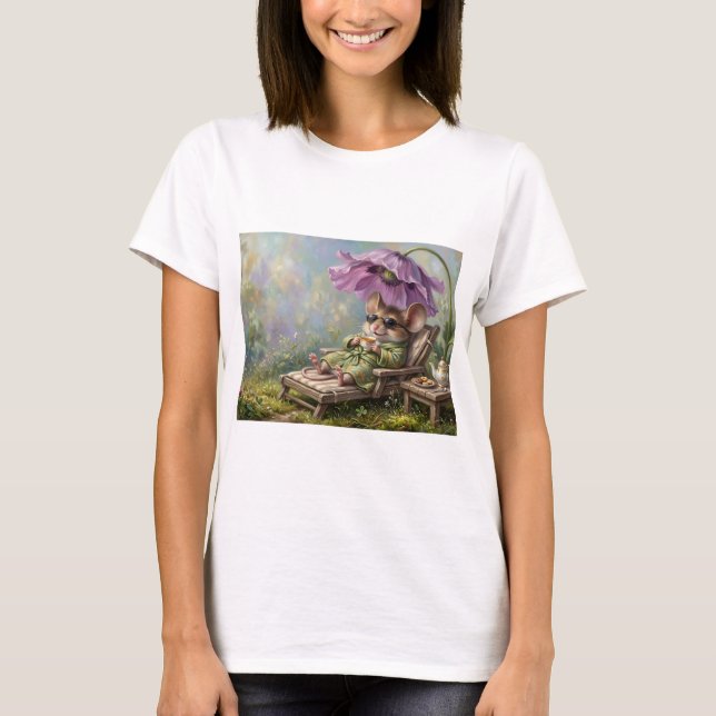 Mausbrille T-Shirt (Vorderseite)