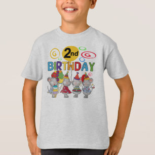 Mäuse 2. Geburtstag T - Shirt und Geschenke