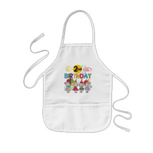 Mäuse 2. Geburtstag T - Shirt und Geschenke Kinderschürze
