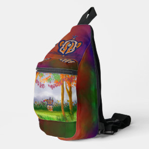 Mäuse des Wald-Druck-Cut-Sew-Tasche Crossbody Bag