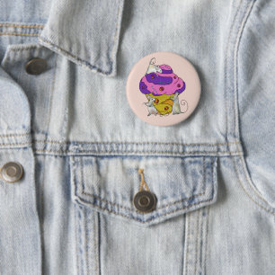 Mäuse nähen Muffin Button