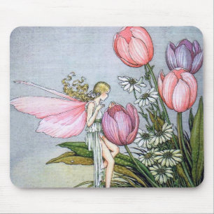 Mäuse Pad Fairy und Tulips Mousepad