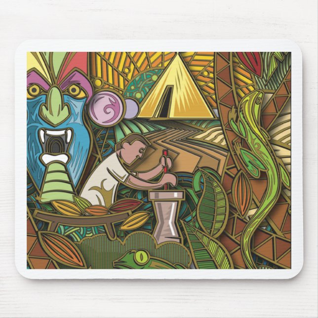 Mäuse-Tastaturen Mousepad (Vorne)