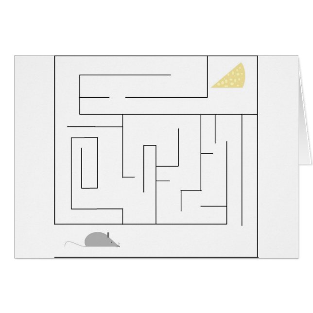 Mäuse-und Käse-Labyrinth (Vorderseite (Horizontal))
