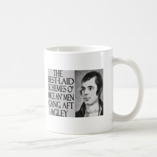 Mäuse und Männer Kaffeetasse (Rechts)