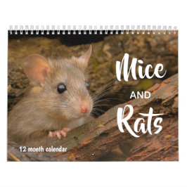 Mäuse und Ratten 2026 Kalender