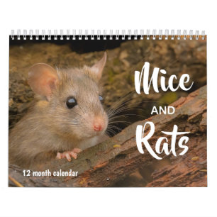 Mäuse und Ratten 2026 Kalender