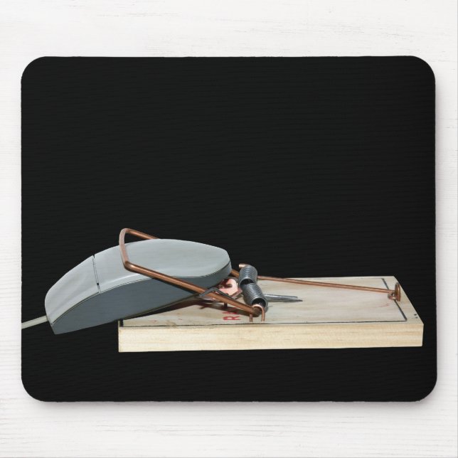 Mausefalle Mousepad (Vorne)