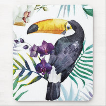 Mausematte - Tropischer Vogel