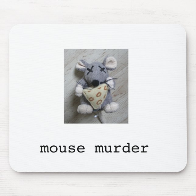 Mäusemord Mousepad (Vorne)