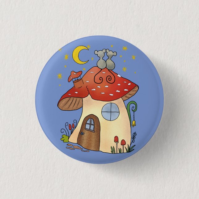 Maushaus Button (Vorderseite)