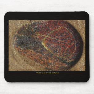 Mauskissen w. inspirierender Text und Foto Mousepad