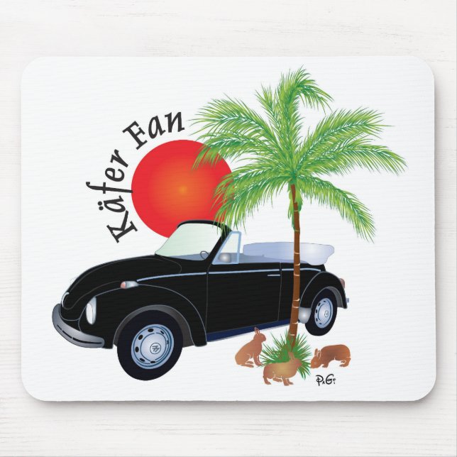 Mausmatte für Käfer Fans Mousepad (Vorne)