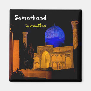Mausoleum von Amir Timur - Samarkand, Usbekistan Magnet