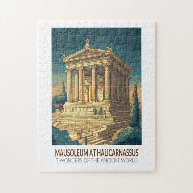 Mausoleum von Halikarnassos 7 Weltwunder (Vertikal)