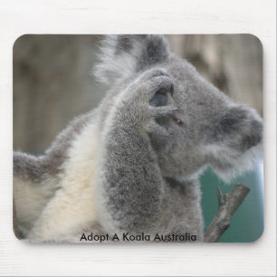 Mauspad Adoptiere ein Koala Australien Pfote
