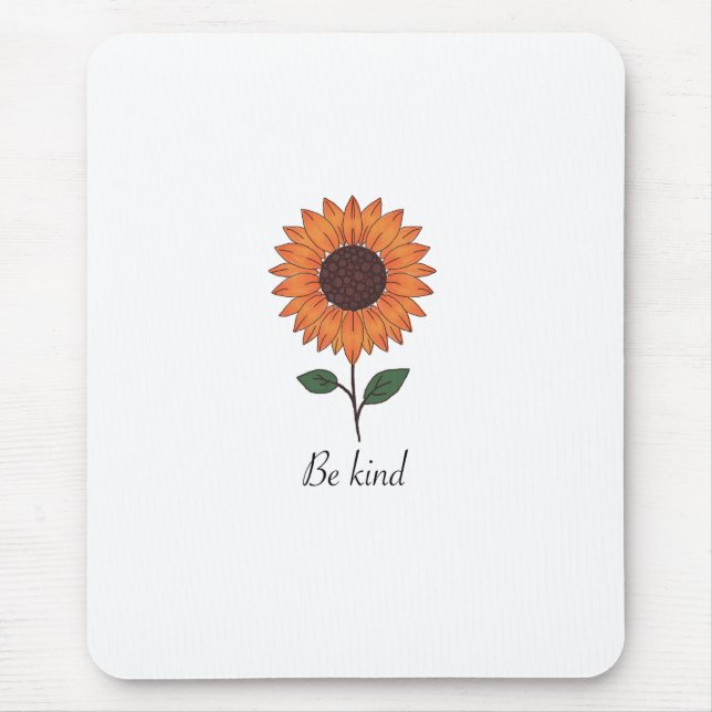 Mauspad aus der „kindness bloom“-Kollektion (Vorne)