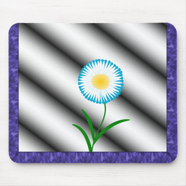 Mauspad Blumenmuster (Vorne)