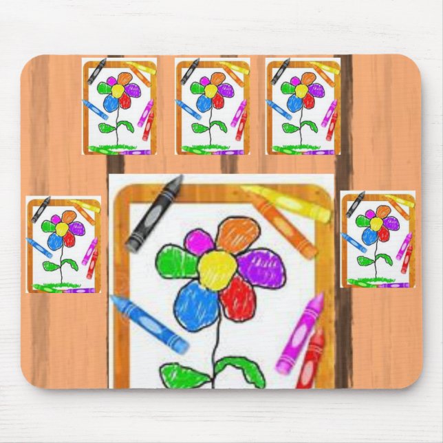 Mauspad Buntstift (Vorne)
