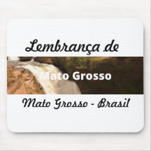Mauspad Erinnerung an Mato Grosso