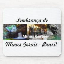 Mauspad Erinnerung an Minas Gerais