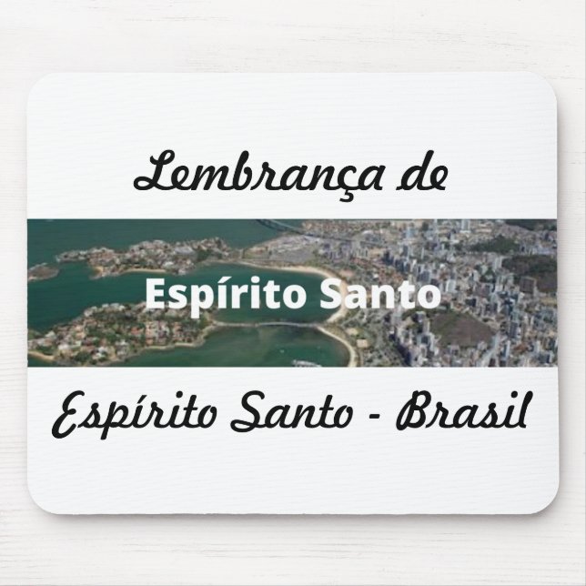 Mauspad Erinnerungen an Espírito Santo (Vorne)