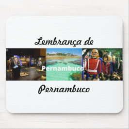 Mauspad Erinnerungen an Pernambuco