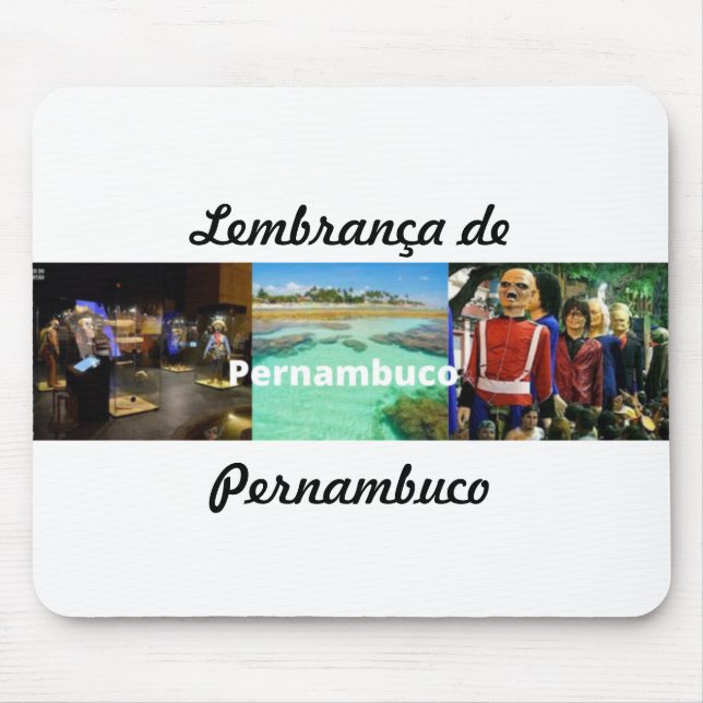 Mauspad Erinnerungen an Pernambuco (Vorne)