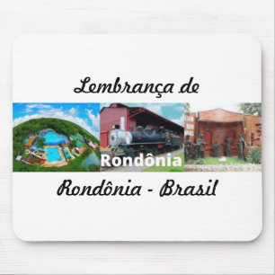 Mauspad Erinnerungen an Rondônia Brasilien