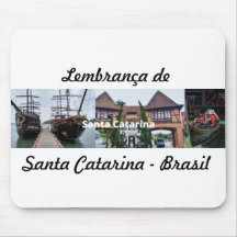 Mauspad Erinnerungen an Santa Catarina Brasilien
