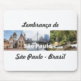 Mauspad Erinnerungen an São Paulo Brasilien