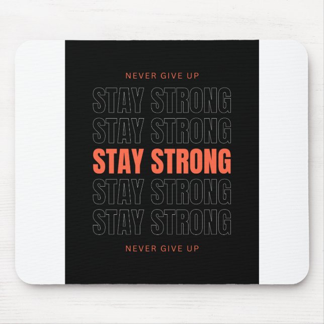 Mauspad für fett und kreativ (Vorne)