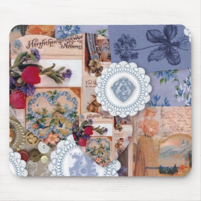 Mauspad im viktorianischen Stil (Vorne)