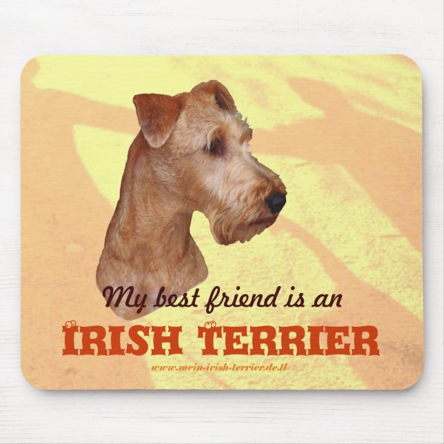 Mauspad "Irish Terrier" (Vorne)