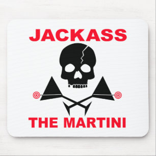 Mauspad - JACKASS, Der Martini