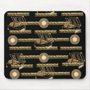 Mauspad-Kabelbinder oder Mauspad-Seil, im Allgemei Mousepad