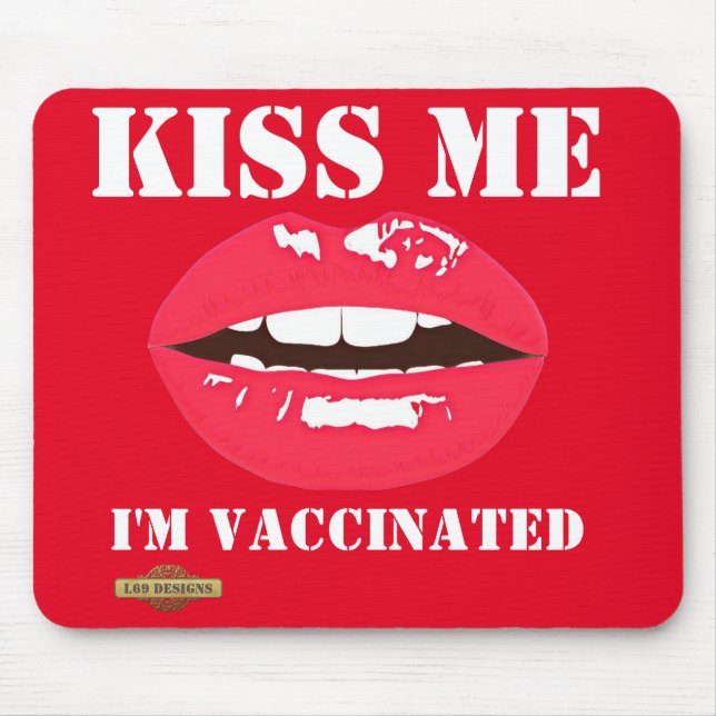 Mauspad "KISS ME" (Vorne)