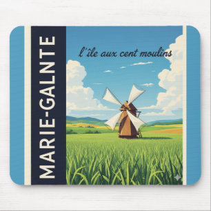 Mauspad Marie-Galante Mühle Guadeloupe